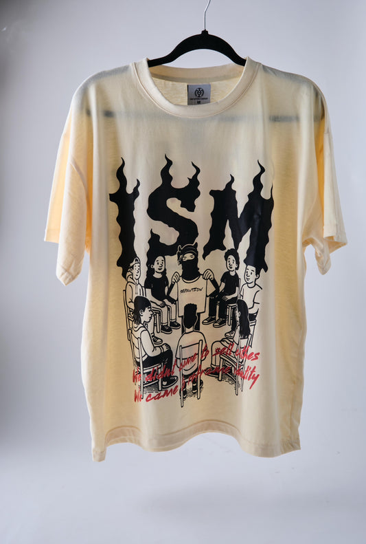 ISM TOUR SHIRT (Cream)