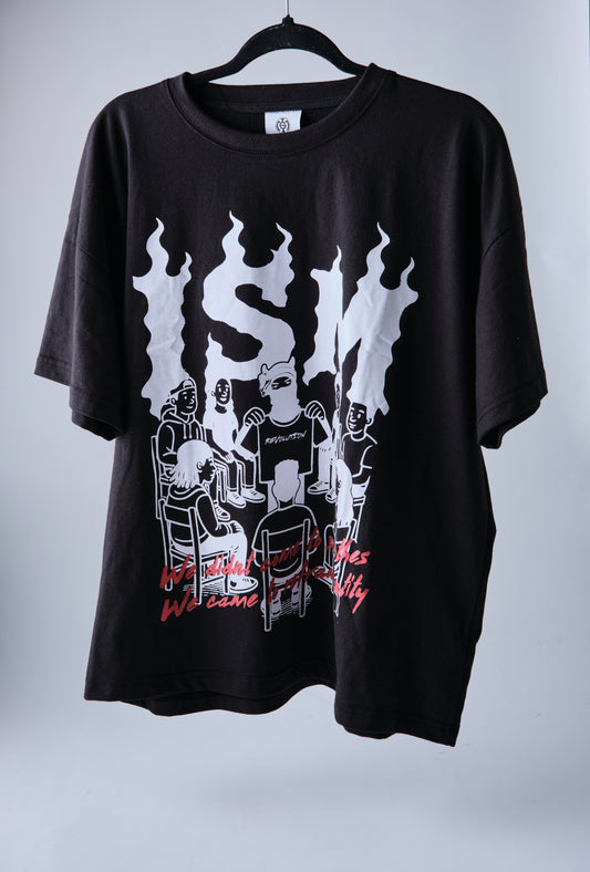 ISM TOUR SHIRT (BLACK)