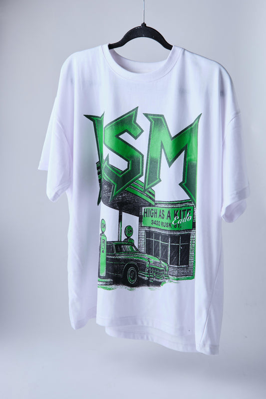 ISM HIGH AS A KITE TEE (WHITE)