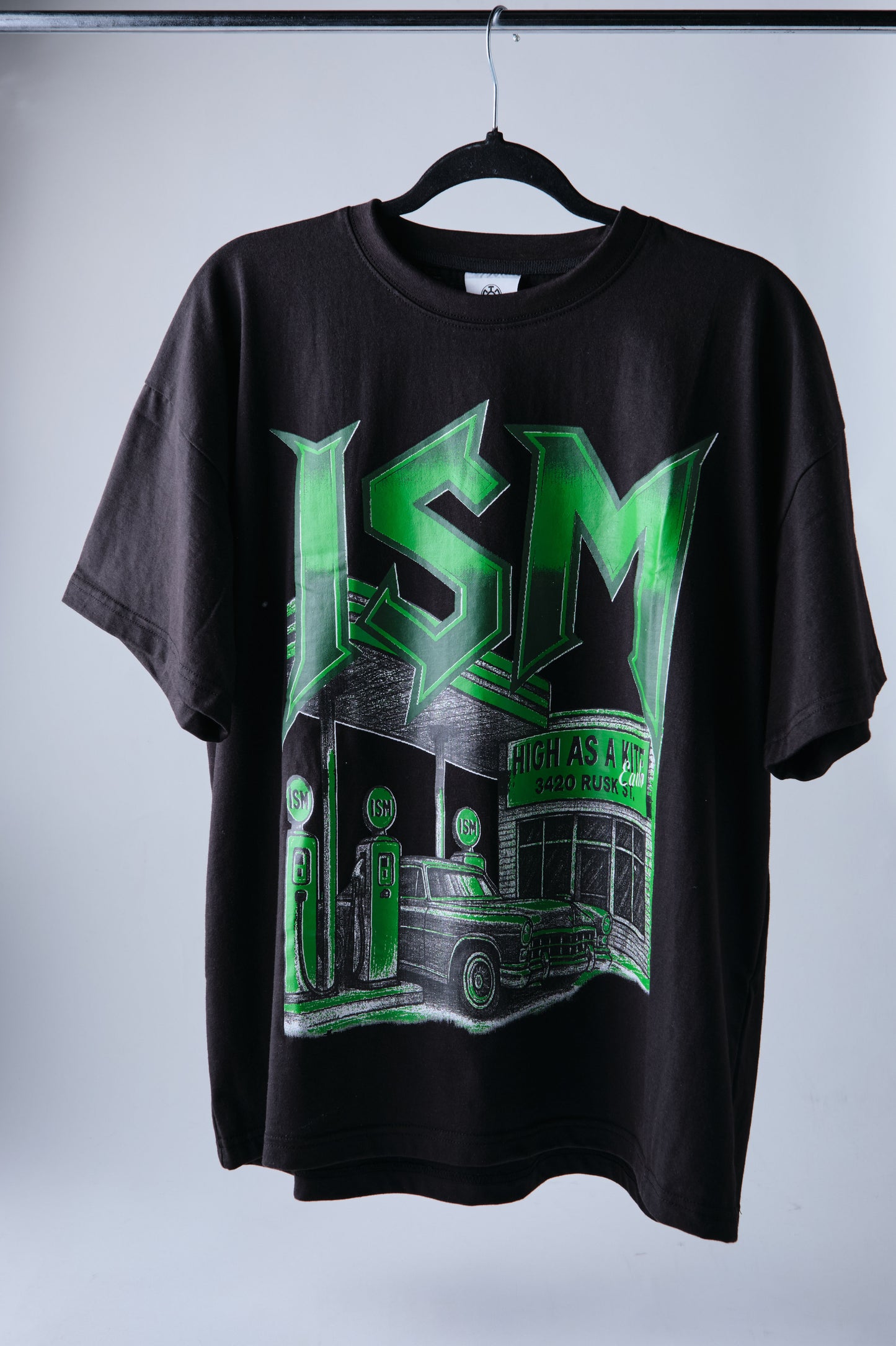 ISM HIGH AS A KITE TEE (BLACK)